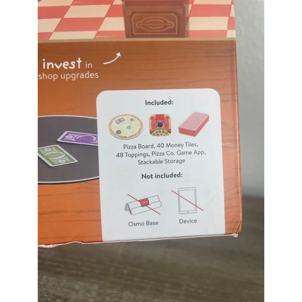 Osmo Pizza Co Game Tangible Play iPad Math Learning Educational Toy Pieces‎